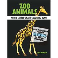 The Little Zoo Animals Stained Glass Coloring Book