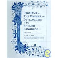 Workbook for Algeo/Pyles The Origins and Development of the English Language, 5th