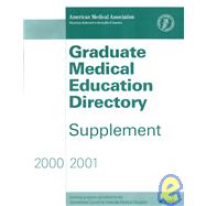Graduate Medical Education Directory 20002001