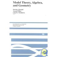 Model Theory, Algebra, and Geometry