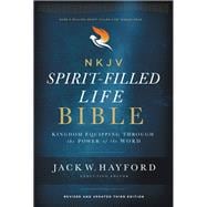 NKJV, Spirit-Filled Life Bible, Third Edition, Genuine Leather, Black, Red Letter, Comfort Print: Kingdom Equipping Through the Power of the Word