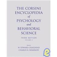 The Corsini Encyclopedia of Psychology and Behavioral Science, Volume 3