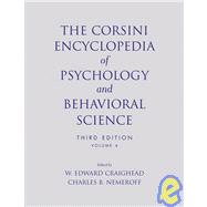 The Corsini Encyclopedia of Psychology and Behavioral Science, Volume 4
