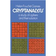 Cryptanalysis A Study of Ciphers and Their Solution