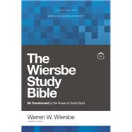 NKJV, Wiersbe Study Bible, Leathersoft, Black, Comfort Print