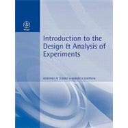 Introduction to the Design and Analysis of Experiments