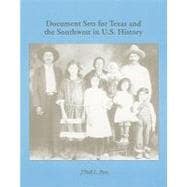 Regional Document Sets: Document Sets for Texas and the Southwest in U.S. History