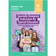 Specially Designed Instruction for Special Education