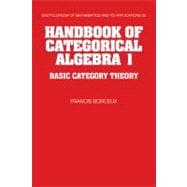 Handbook of Categorical Algebra