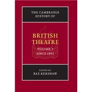 The Cambridge History of British Theatre