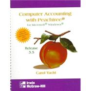Computer Accounting With Peachtree for Microsoft Windows: Release 3.50