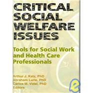 Critical Social Welfare Issues: Tools for Social Work and Health Care Professionals