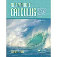 Calculus Volume III, Multivariable