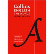 Collins Pocket  Collins English Thesaurus Pocket edition