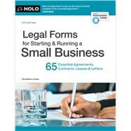 Legal Forms for Starting  Running a Small Business