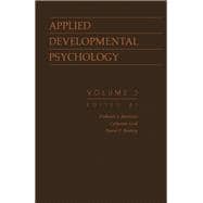 Applied Developmental Psychology : Psychological Development in Infancy