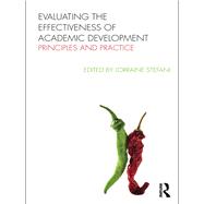 Evaluating the Effectiveness of Academic Development: Principles and Practice