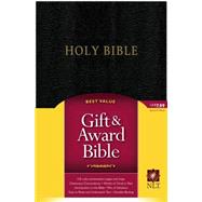 NLT Gift and Award Bible, Imitation Leather, Black