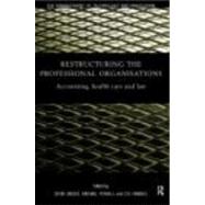 Restructuring the Professional Organization: Accounting, Health Care and Law