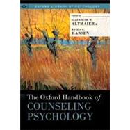 The Oxford Handbook of Counseling Psychology