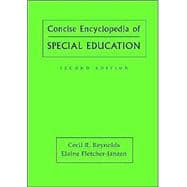 Concise Encyclopedia of Special Education A Reference for the Education of the Handicapped and Other
