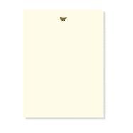 Stationery Set - Butterflies (Cream Envelopes)