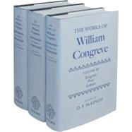 The Works of William Congreve Three-volume Set