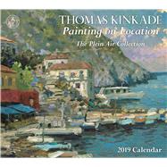 Thomas Kinkade Painting on Location 2019 Deluxe Wall Calendar The Plein Air Collection