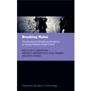 Breaking Rules The Social and Situational Dynamics of Young People's Urban Crime