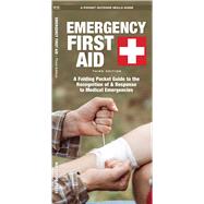 WFP1620052884 Emergency First Aid A Folding Pocket Guide to the Recognition of & Response to Medical Emergencie Guide Book