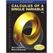 Calculus of a Single Variable