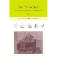 The Turing Test Verbal Behavior as the Hallmark of Intelligence