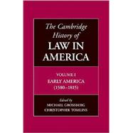 The Cambridge History of Law in America
