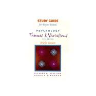 Psychology : Themes and Variations: Briefer Version