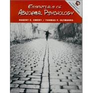 Essentials of Abnormal Psychology