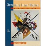 Elementary Linear Algebra with Applications