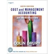 Cost And Management Accounting: An Introduction