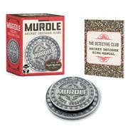 Murdle Secret Decoder Ring With Puzzle Mysteries to Solve!