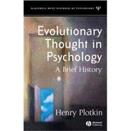 Evolutionary Thought in Psychology A Brief History