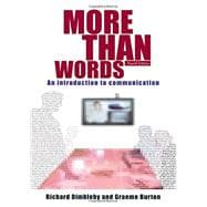 More Than Words: An Introduction to Communication