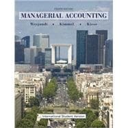 Managerial Accounting: Tools for Business Decision Making