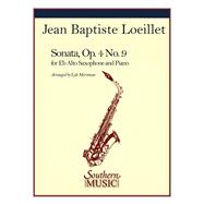 Sonata Op. 4 No. 9 Alto Sax