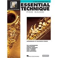 Essential Technique for Band with EEi - Intermediate to Advanced Studies: Eb Alto Saxophone (Book/On