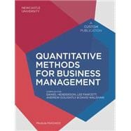 Quantitative Methods for Business Management
