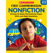 Scholastic 978-1-338-31432-8 Nonfiction First Comprehension Activity Book