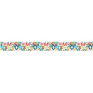World of Eric Carle Letters Straight Borders