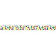 World of Eric Carle Numbers Straight Borders