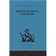 Mental Illness in Childhood: A study of residential treatment