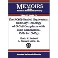 The Rog-graded Equivariant Ordinary Homology of G-cell Complexes With Even-dimensional Cells for G=z