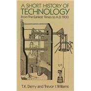 A Short History of Technology From the Earliest Times to A.D. 1900